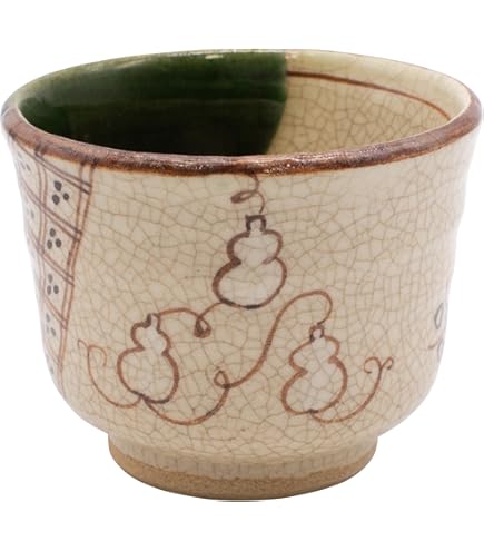 Amazon.co.jp: 美濃焼 「 中垣連次 」 志野織部 蟹 小鉢 ボウル 皿